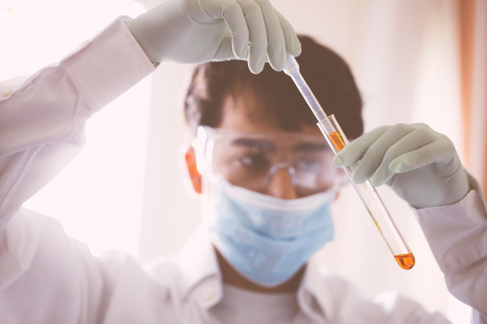 Scientist in a Lab